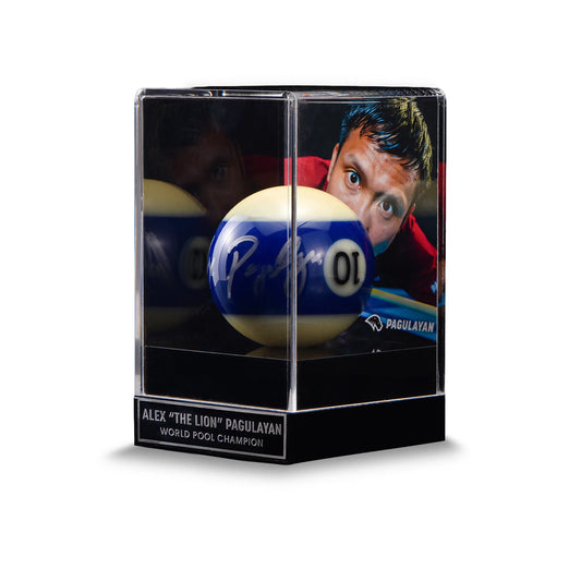 SIGNED 10 BALL DISPLAY