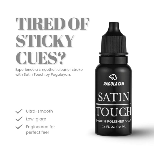 Satin touch home page banner for mobile.