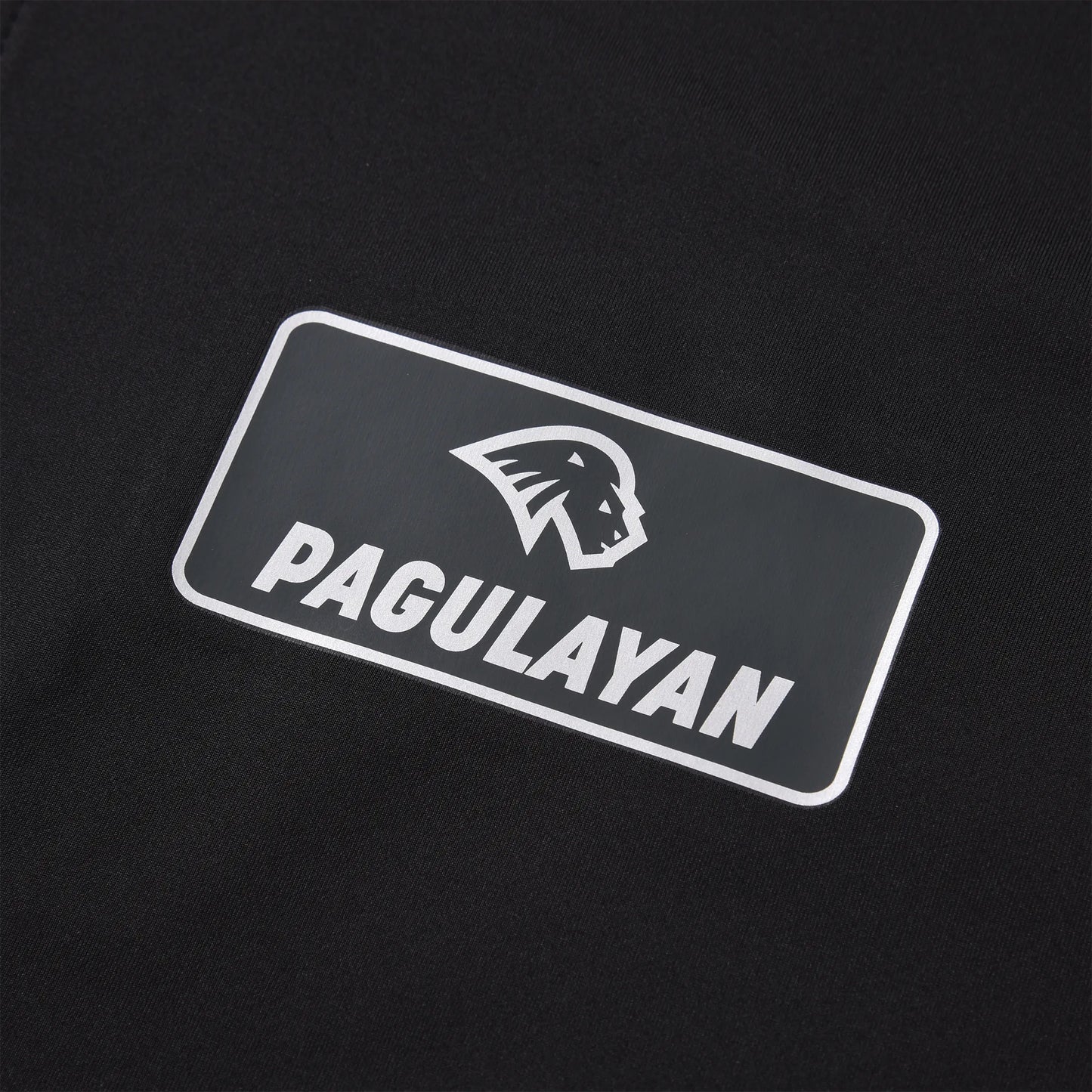 Close-up of the Pagulayan logo detail on the Men’s Team Canada billiards jersey.