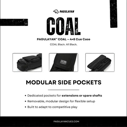 PAGULAYAN Coal™ - 4X8 CUE CASE (WHOLESALE) Pagulayan