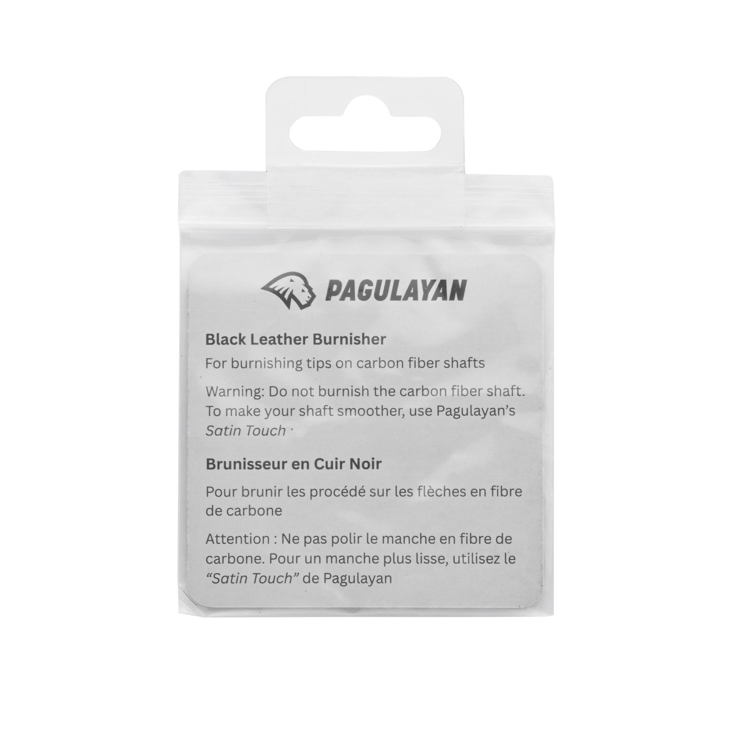 PAGULAYAN BLACK LEATHER BURNISHER