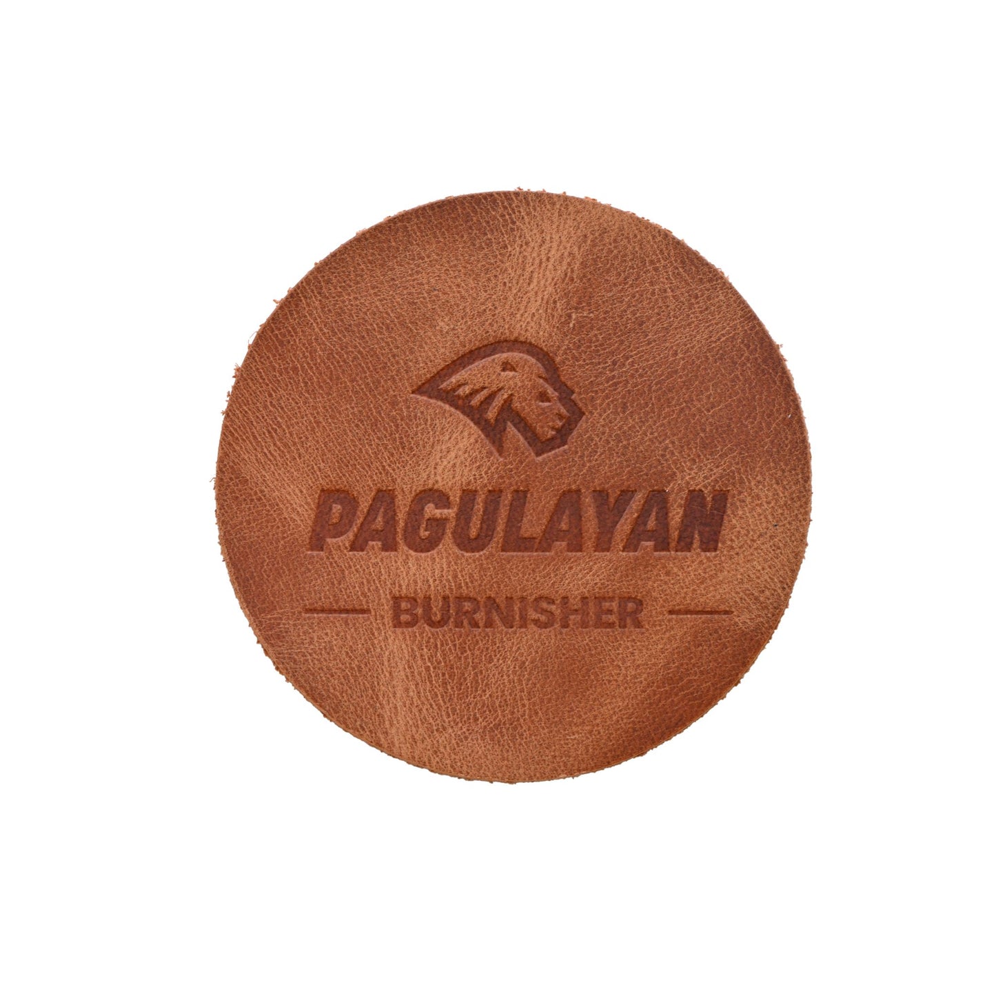 PAGULAYAN BROWN LEATHER BURNISHER