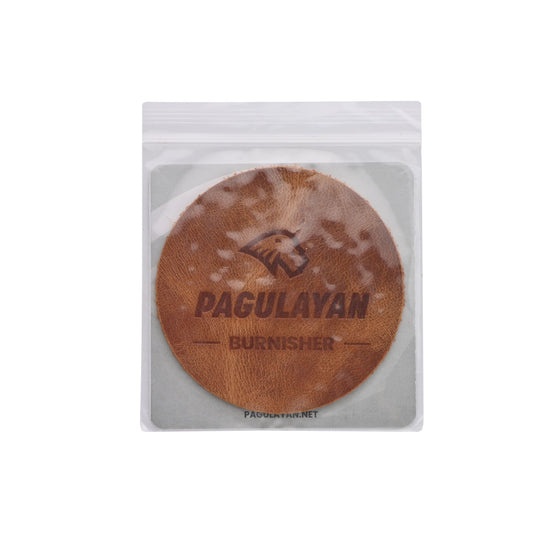 PAGULAYAN BROWN LEATHER BURNISHER
