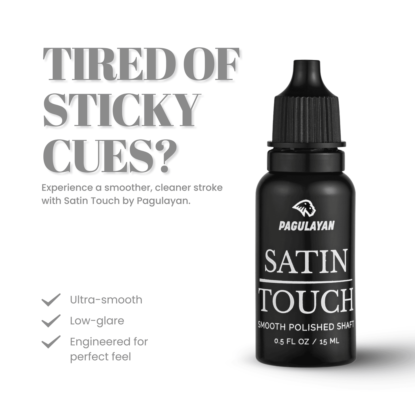 Satin touch home page banner for mobile.