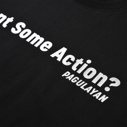 WANT SOME ACTION? BOXY T-SHIRT