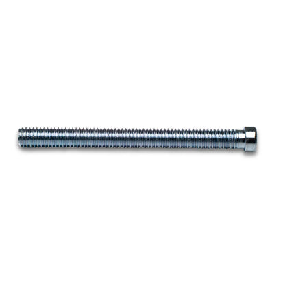 Side view of a 1.6 oz cue weight bolt for adjusting pool cue weight and balance.