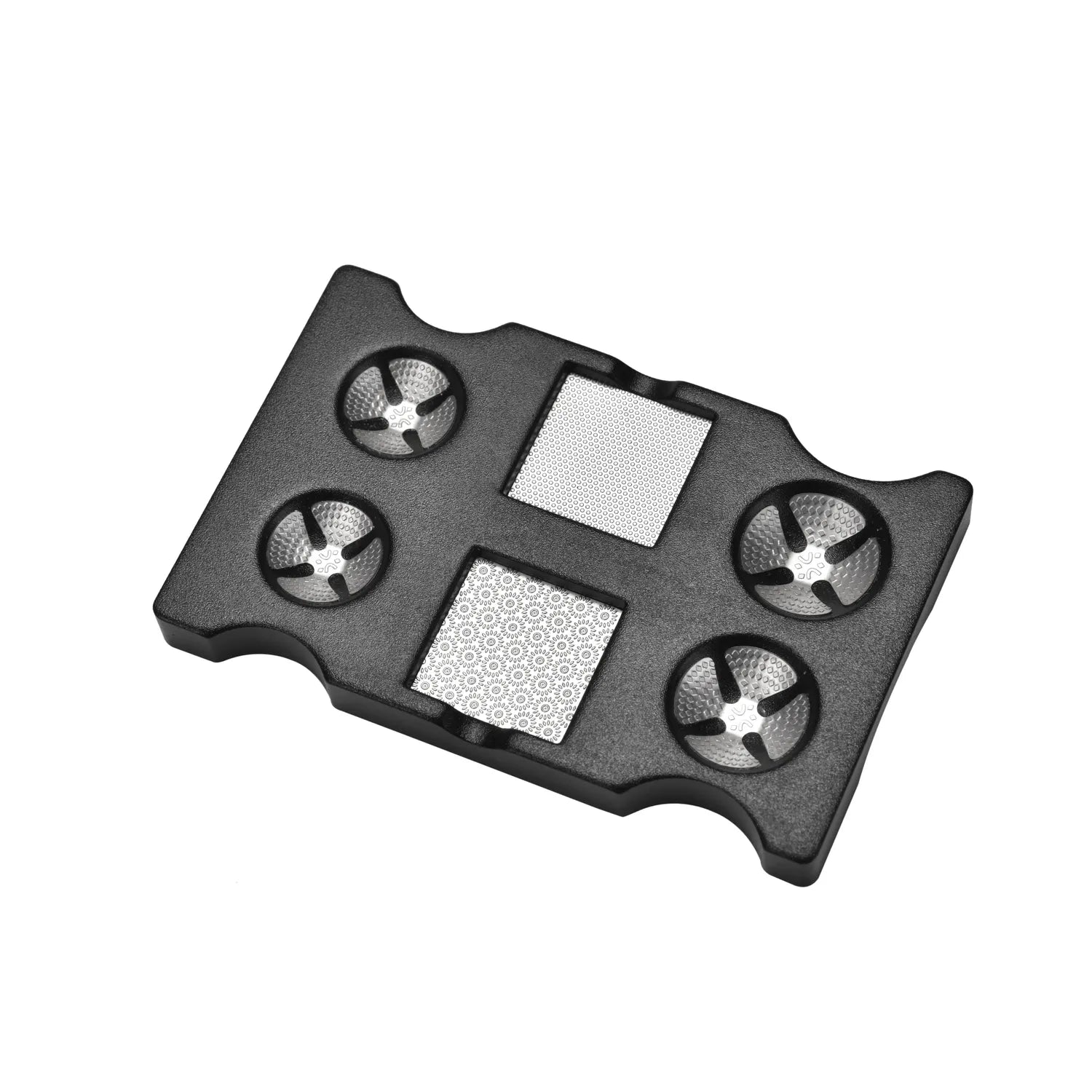 Final Tip Tool pool cue tip tool and cue tip shaper angled view showing shaping and scuffing surfaces.
