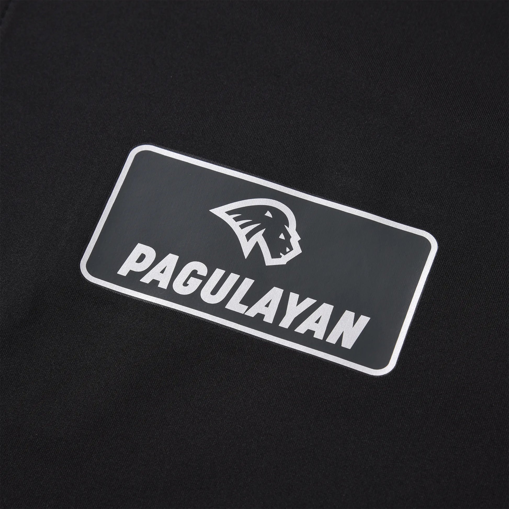 Close-up of the Pagulayan logo detail on the Men’s Team Canada billiards jersey.