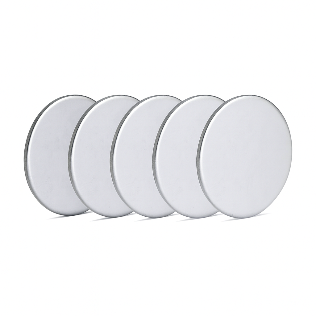 Metal Plate w/ Strong Double-Sided Tape (For Magnetic Chalk Holder)