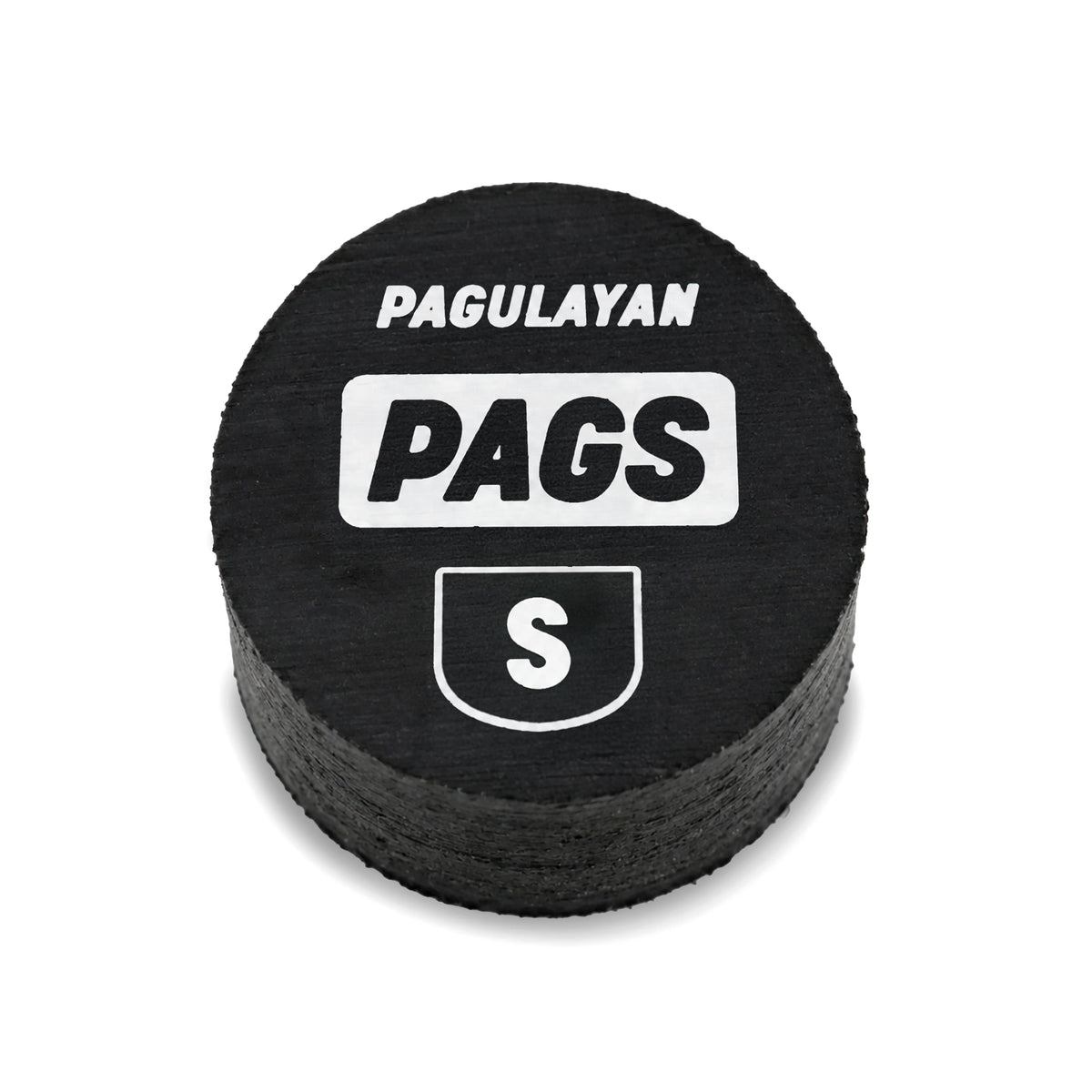 PAGS Soft pool cue tip by Pagulayan with 10-layer leather construction.