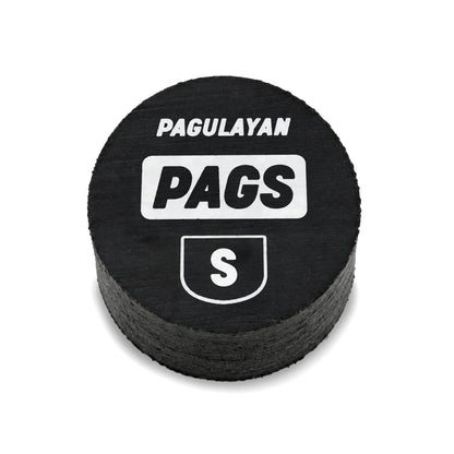 PAGS Soft pool cue tip by Pagulayan with 10-layer leather construction.
