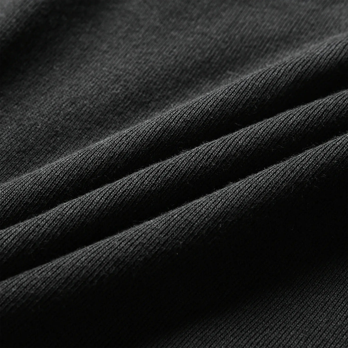 Close-up of black 100% cotton fabric used for Pagulayan boxer briefs showing soft and breathable texture.