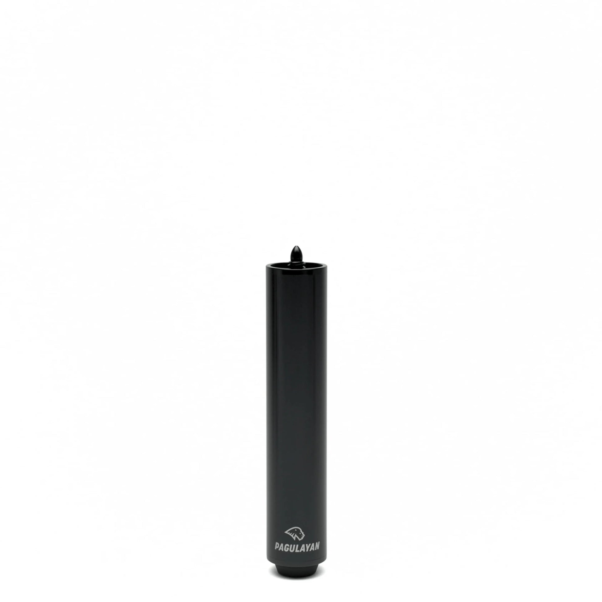 Front view of the Pagulayan 6 inch pool cue extension with threaded connector for billiard cues.