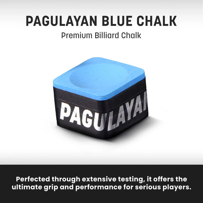 Pagulayan Blue Chalk displayed in a clean product feature image highlighting its premium design.
