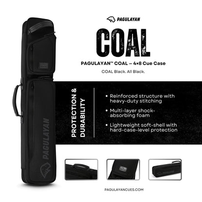 PAGULAYAN Coal™ - 4X8 CUE CASE (WHOLESALE) Pagulayan