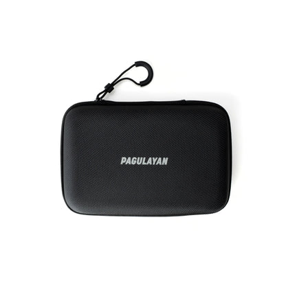 Black Pagulayan carrying case for the Precision cue weight bolt kit with zipper and hanging loop.