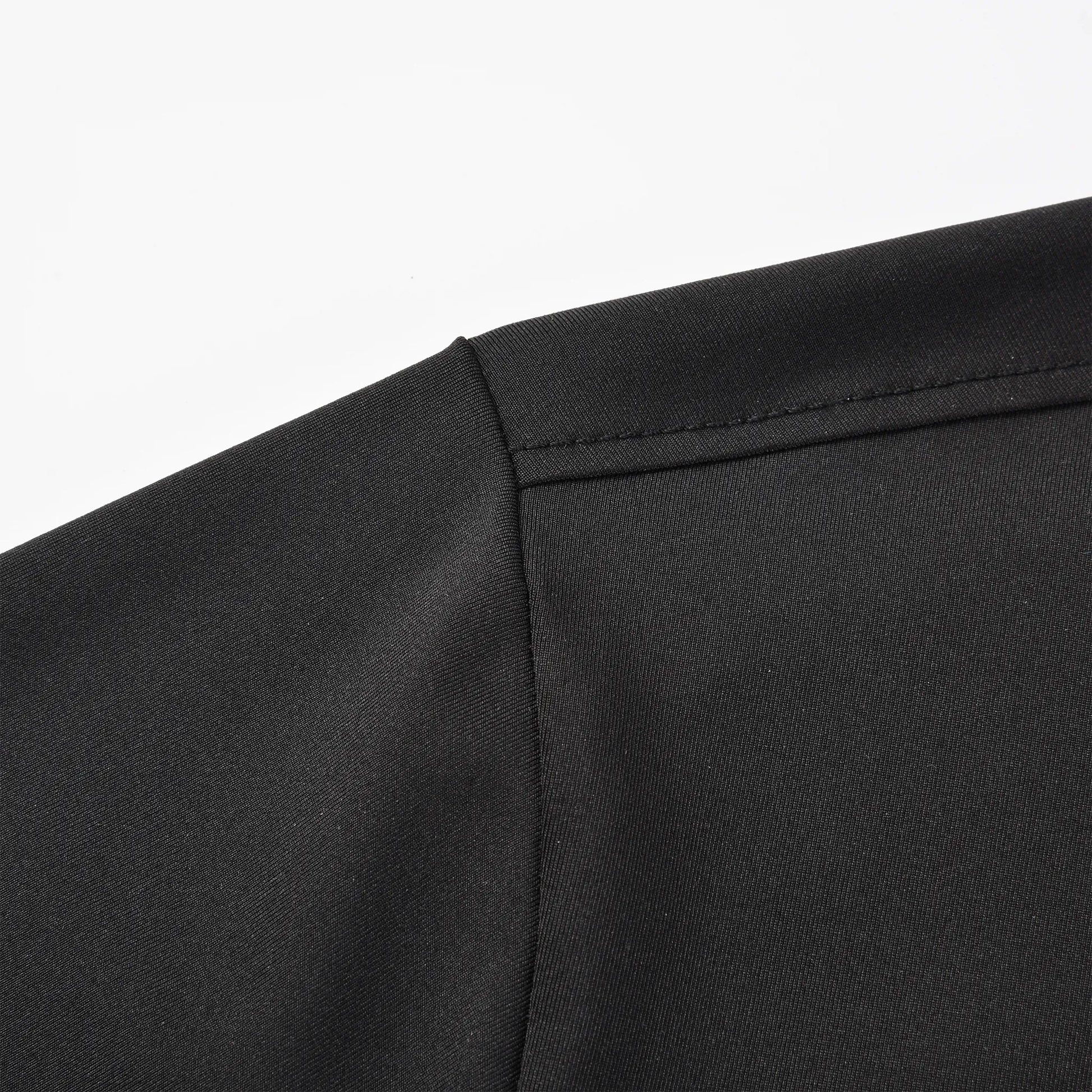 Close-up view of the Pagulayan Jersey shoulder seam showing clean stitching and smooth fabric texture.