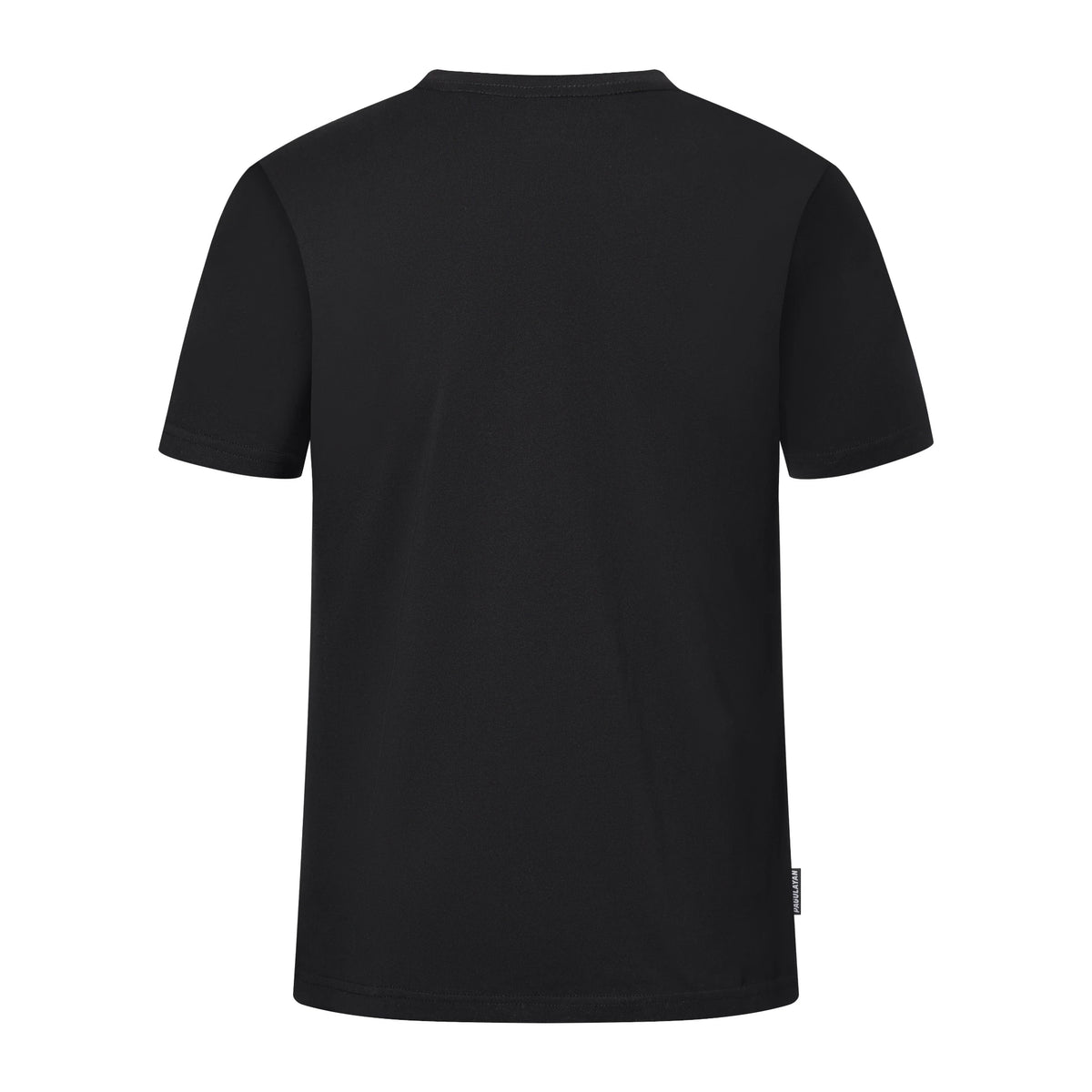 Black Pagulayan PAGS Shirt shown from the back with a clean, minimalist design.