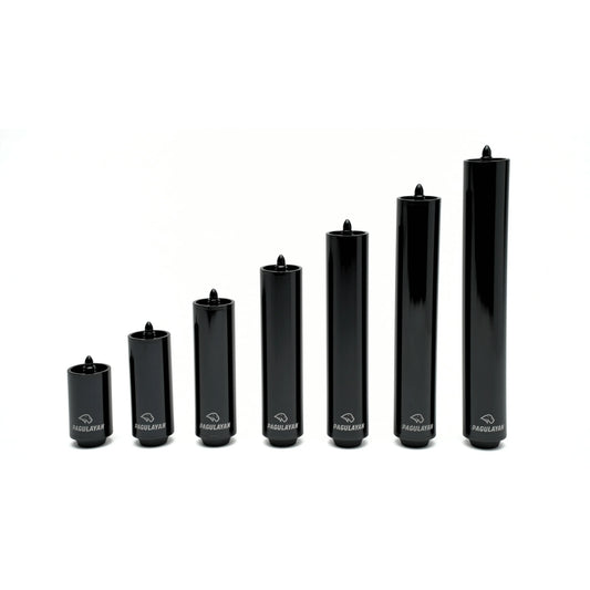 Pagulayan pool cue extensions available in multiple length options for billiard cues.