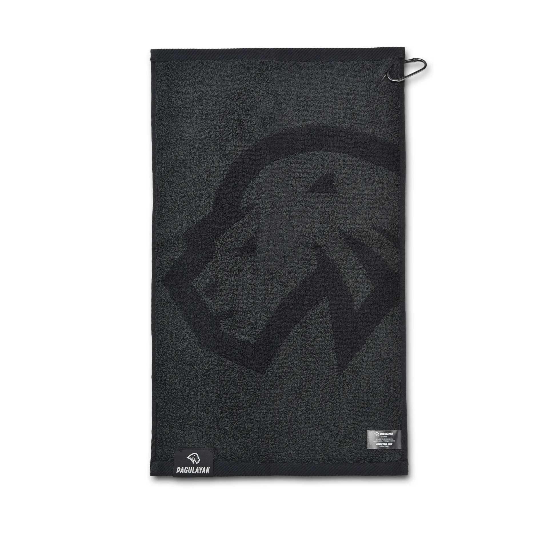 Textured side of the Pagulayan pool cue towel made from 100% cotton, designed to remove moisture and residue from cue shafts.