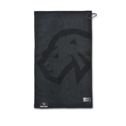 Textured side of the Pagulayan pool cue towel made from 100% cotton, designed to remove moisture and residue from cue shafts.