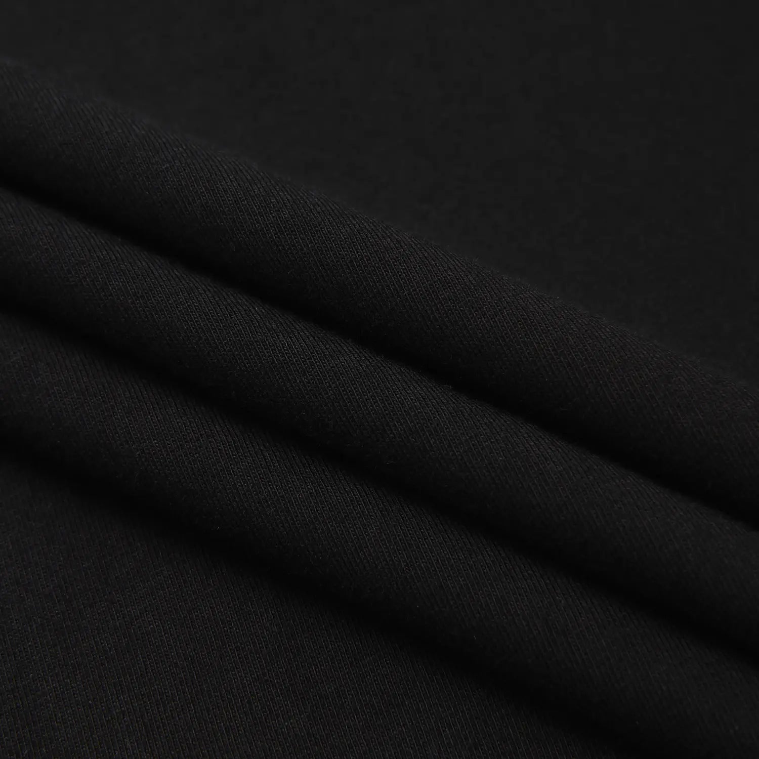 Close-up of fine combed cotton fabric texture on The Subtle T-Shirt by Pagulayan.
