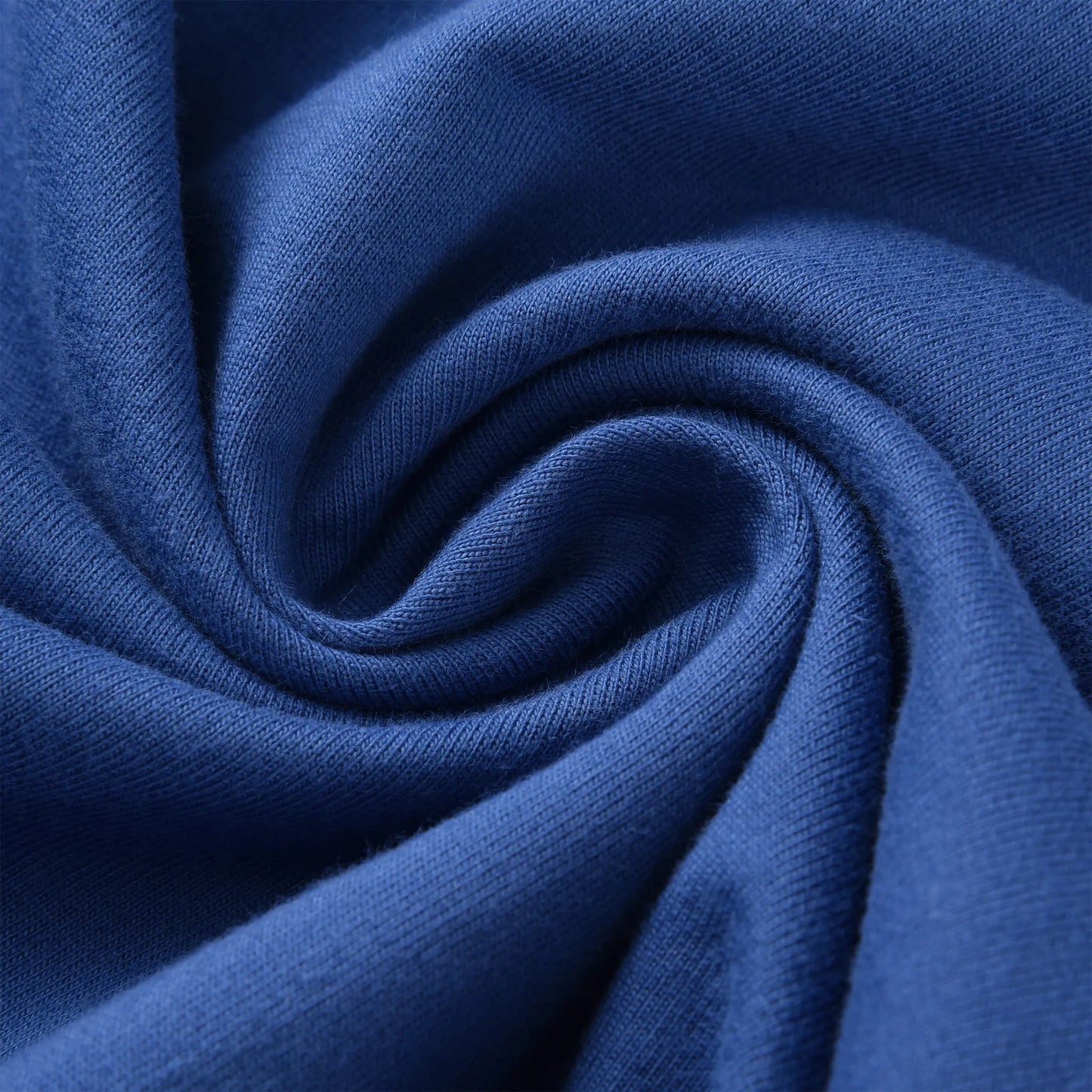 Close up of the Pagulayan Women’s Drop-Shoulder Pocket Hoodie fabric showing its soft knit texture and smooth finish.