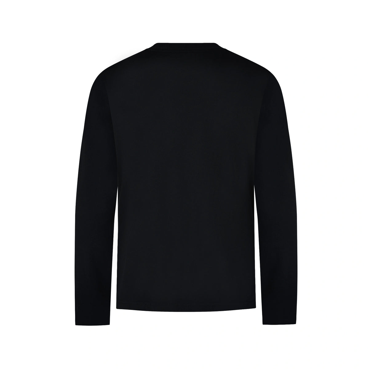 Back view of the black Stealth Pagulayan Logo Long Sleeve Shirt with long sleeves and a clean minimalist design.