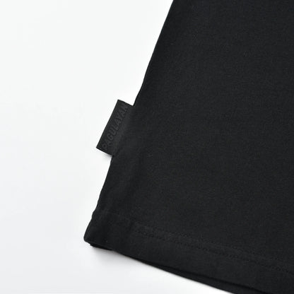 Close-up of the Pagulayan logo tag near the waist of the Stealth Pagulayan Logo Long Sleeve Shirt.