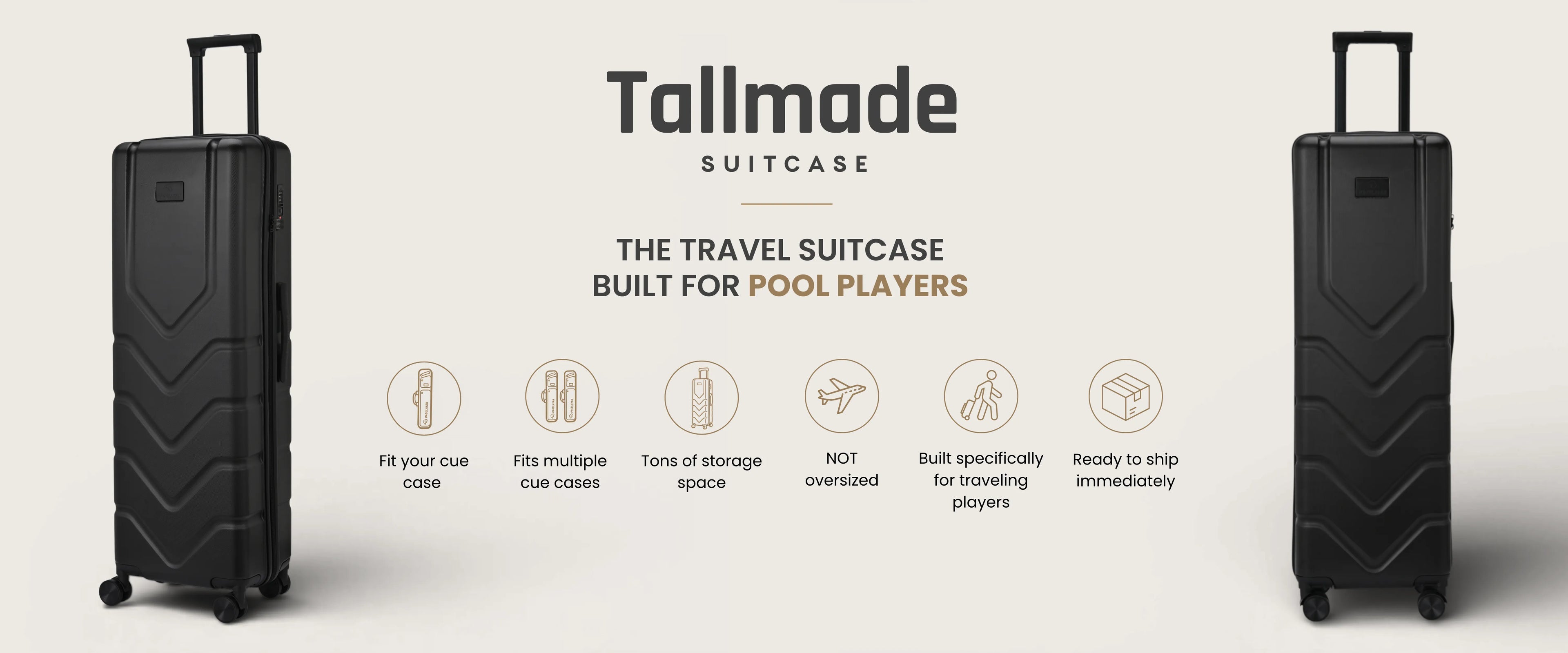 Tallmade available again desktop banner.